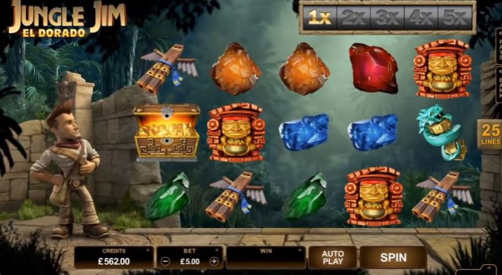 Игровой автомат Jungle Jim